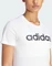 adidas Loungewear Essentials Slim Logo T-Shirt kurzarm weiß/schwarz (Damen) Vorschaubild