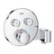 Grohe Grohtherm SmartControl Thermostat mit 2 Ventilen chrom Vorschaubild