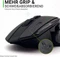 SensoryBoost Stealth Grip Tape für Logitech G502 X, Mouse Grip Tape, schwarz Vorschaubild