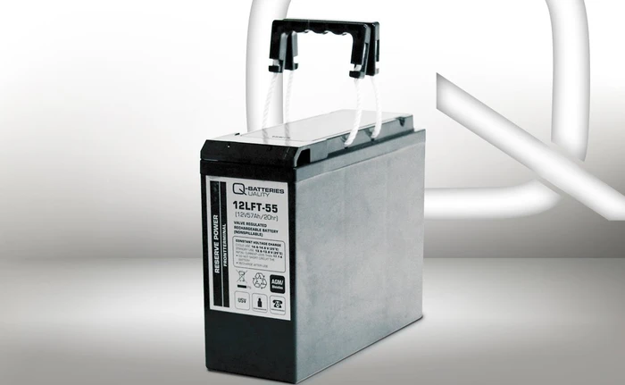 Q-Batteries Bleiakku 12LFT-55