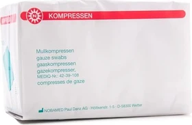 Nobamed Mullkompressen 8-fach, 10 x 20cm, 100 Stück