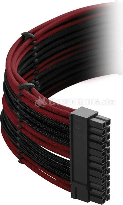 CableMod C-Series AXi/HXi/RM Classic ModMesh Cable Kit, schwarz/blutrot