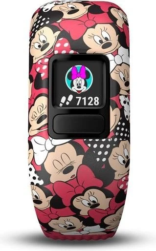 Garmin vivofit jr. 2 Disney Minnie Mouse Aktivitäts-Tracker elastisch