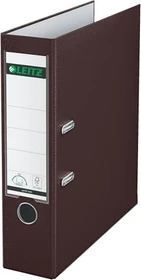 Leitz Qualitäts Ordner 2-Ring 180° Plastik, 80mm, A4, braun