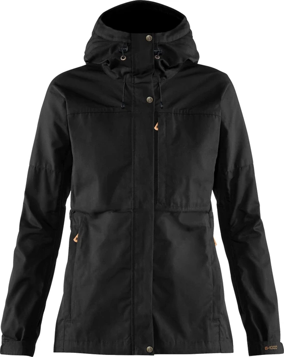 Fjällräven Kaipak Funktionsjacke schwarz (Damen)
