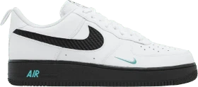 Nike Air Force 1 '07 white/black/washed teal (Herren)