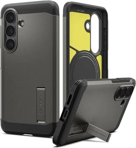 Spigen Tough Armor (MagFit) für Samsung Galaxy S26 gunmetal
