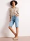 Street One Jane Bermuda Shorts mit Turn-Up Detail Jeans light blue authentic wash (Damen) Vorschaubild