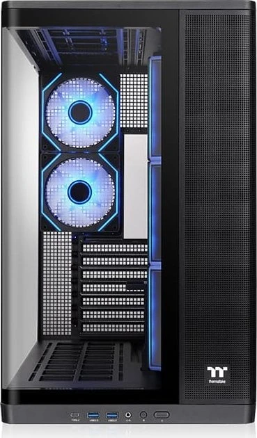 Thermaltake Arcus 380 TG ARGB Black, Glasfenster