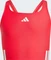 adidas 3-Streifen C-Back Badeanzug pure ruby/white (Junior) Vorschaubild