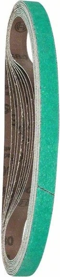 Bosch Professional Y580 Best for Inox Schleifband K80, 13x457mm, 10 Stück