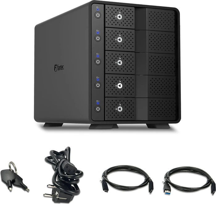 Fantec MB-X5U31H, 3.5", USB-C 3.1
