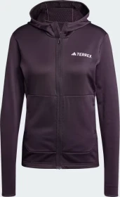 adidas Terrex Xperior Light Fleece Hooded Jacke aurora black (Damen)
