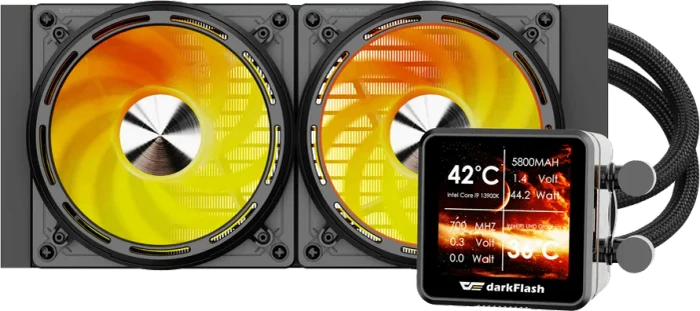 DarkFlash Explore DE240 Black, schwarz