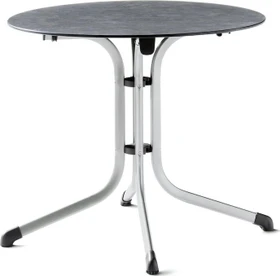 Sieger Boulevard Polytec Klapptisch 85cm graphit/schieferdekor anthrazit
