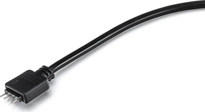 EK Water Blocks EK-RGB Splitter Kabel, 12V, 4-Pin, 4-fach, schwarz