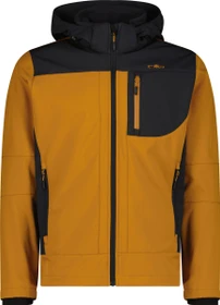 CMP Melierte Softshell Funktionsjacke antracite/orange (Herren)
