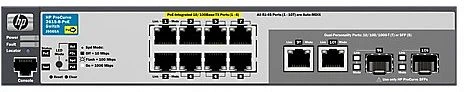 HPE Aruba 2615 Desktop Managed Switch, 8x RJ-45, 2x RJ-45/SFP, 67W PoE