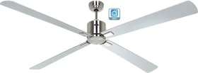 CasaFan Eco Neo III 180 BN-WN/SI WiFi Deckenventilator wenge/silber/chrom gebürstet