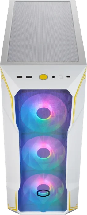 Cooler Master MasterBox TD500 Mesh V2, weiß/bunt, Glasfenster