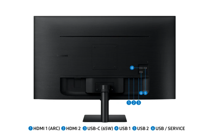 Samsung Smart Monitor M7 M70B (2023), schwarz, 32"