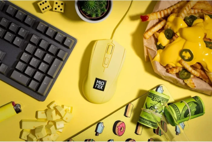 Mionix Avior French Fries, gelb, USB