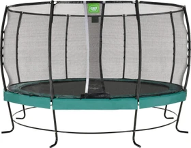 Exit Toys Lotus Premium mit Sicherheitsnetz 427cm Trampolin grün