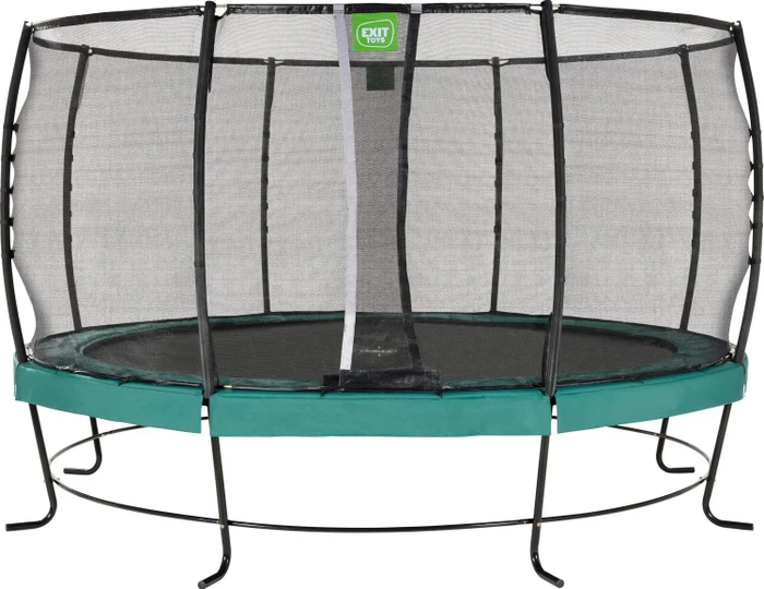 Exit Toys Lotus Premium mit Sicherheitsnetz 427cm Trampolin grün
