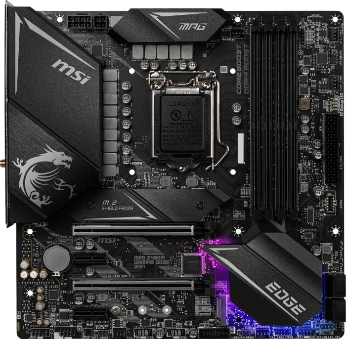 MSI MPG Z490M Gaming Edge WiFi (Intel 1200)