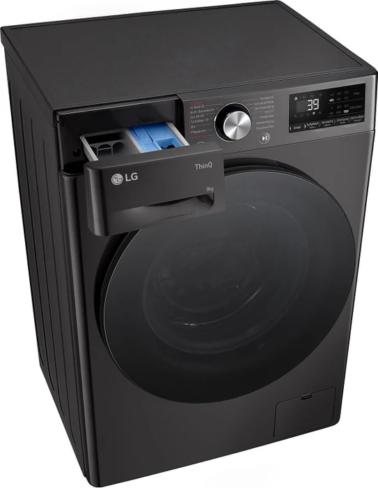 LG F2V7SLIM9B Frontlader schwarz
