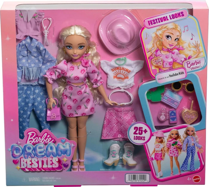Mattel Barbie - Dream Besties Malibu Festival-Looks
