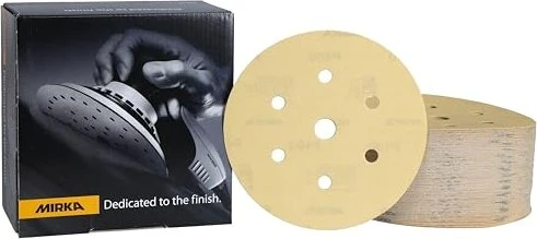 Mirka Gold Grip 7H Schleifblatt K400, 150mm, 100 Stück