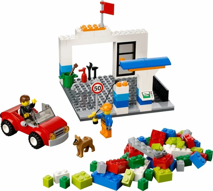 LEGO Steine & Co. - Blauer Koffer