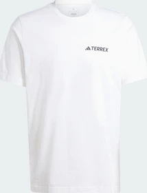 adidas Terrex Graphic T-Shirt kurzarm weiß (Herren)