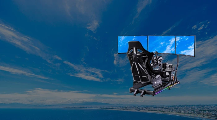 Thermaltake Flight Simulator Cockpit GF500, schwarz
