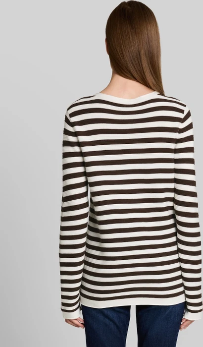 Tom Tailor Rundhalsausschnitt Strickpullover braun (Damen)