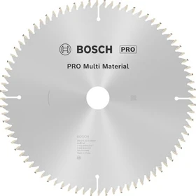 Bosch Professional Multi Material Kreissägeblatt 80Z, 254x3.2x30mm, 1 Stück