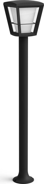 Philips Hue White and Color Ambiance Econic Wegeleuchte schwarz