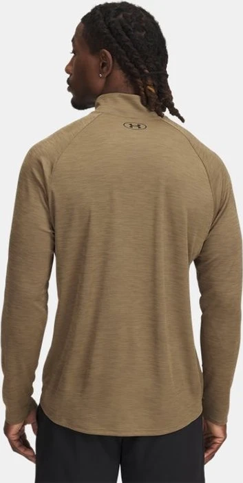 Under Armour Tech Textured Funktionsshirt langarm bayou/black (Herren)