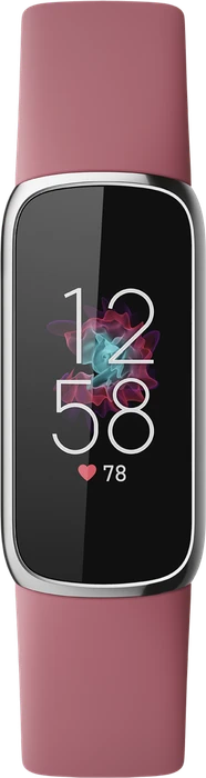 Fitbit Luxe Aktivitäts-Tracker orchid/platinum stainless steel