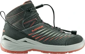 Lowa Zirrox II GTX Mid graphitgrau/korallrot (Junior)