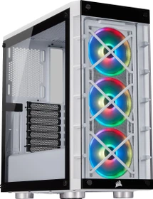 Corsair iCue 465X RGB, weiß, Glasfenster (CC-9011189-WW)