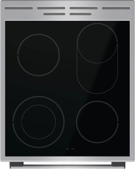 Gorenje GECS5C70XPA Elektroherd mit Glaskeramik-Kochfeld