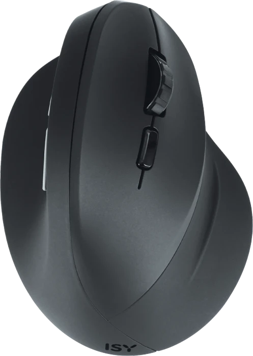 ISY IEM-1001 Wireless Ergonomic Mouse schwarz, USB