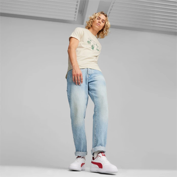 Puma Doublecourt puma white/club red