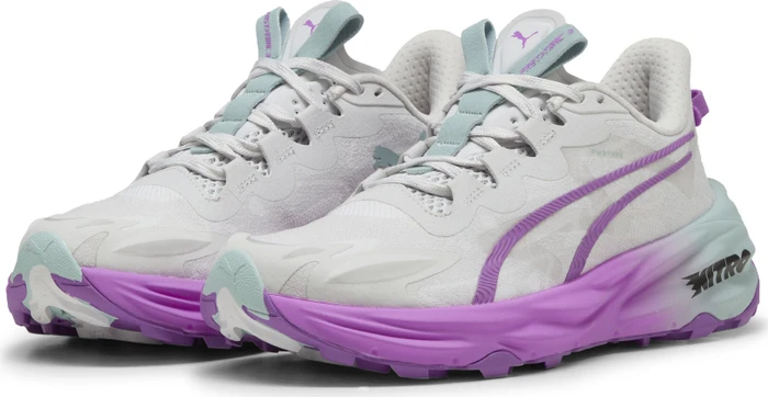 Puma Fast-Trac Nitro 3 feather gray/pure magenta/modern mint (Damen)