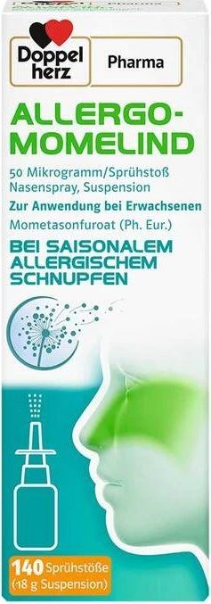 ALLERGO-MOMELIND Doppelh.50 µg/Spr.St. 140Spr.St. 18 g