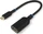 MicroConnect W128229555, USB-C 3.1 [Stecker] auf HDMI 2.0b [Buchse] 4K 60Hz Adapterkabel schwarz, 0.2m (MC-USBCHDMI-A)