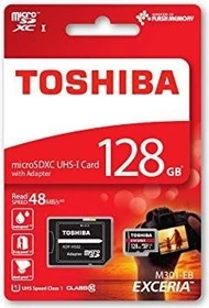 Toshiba Exceria M301-EA R48 128GB, UHS-I U1, Class 10
