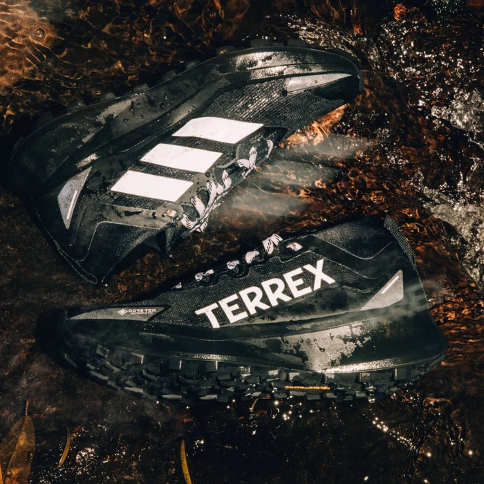 adidas Terrex Agravic GTX Trail core black/silver dawn/grey two (Damen)